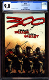 300 #1 2nd Printing CGC 9.8 Frank Miller Wrap Around Cover