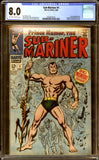Sub-Mariner #1 CGC 8.0 (1968 Marvel Comics) Origin of Sub-Mariner Retold