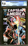 Captain America Annual #8 CGC 9.6 (1986 Marvel Comics) 1st App. of Overrider