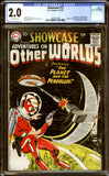 Showcase #17 CGC 2.0 (1958 DC Comics) 1st App. of Adam Strange