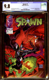 Spawn #1CGC 9.8 White pages (1992 Image) 1st App. of Spawn