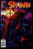 Spawn #2 Image 1992 (VF/NM) 1st App. of the Violator! NEWSSTAND