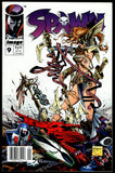 Spawn #9 Image 1993 (VF) 1st App. of Angela & Medieval Spawn NEWSSTAND