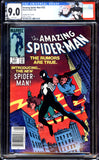 Amazing Spider-Man #252 CGC 9.0 (1984) 1st Black Costume - C.P.V.