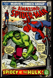 Amazing Spider-Man #119 Marvel 1973 (VF-) Classic Romita Hulk Cover
