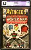 Avengers #9 CGC 5.5 (1964) 1st Appearance of Wonder Man - TRIMMED