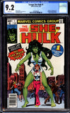 Savage She-Hulk #1 CGC 9.2 (1980) Origin & 1st Appearance! - NEWSSTAND