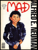 Mad Magazine #277 March 1988 Alfred as Michael Jackson Cover