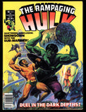 The Rampaging Hulk #6 Marvel Magazine 1977 Namor vs. Hulk