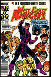 West Coast Avengers #1 Marvel 1984 (VF+) Rare Canadian Price Variant