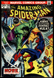 Amazing Spider-Man #120 Marvel 1973 (FN+) Incredible Hulk Battle Cover