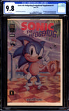 Sonic the Hedgehog Promotional Supplement #1 CGC 9.8 (1991) Sega Insert