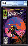 Longshot #1 CGC 9.4 (1985) 1st Appearance of Longshot & Spiral