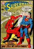 Superman #220 DC Comics 1969 (FN+) Silver Age Flash Cover