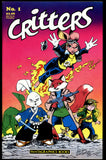 Critters #1-12, 16, 26, 34 Fantagraphics 1986 Lot of 15 Books - Hard to Find!