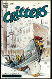 Critters #1-12, 16, 26, 34 Fantagraphics 1986 Lot of 15 Books - Hard to Find!