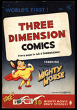 Mighty Mouse Three Dimension Comics #1 1953 (VG) NO 3-D Glasses
