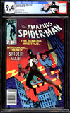 Amazing Spider-Man #252 CGC 9.4 (1984) Canadian Price Variant!