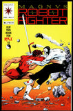 Magnus Robot Fighter #7 Valiant 1991 (NM+) 1st App of X-O Armor w/ Cards