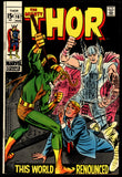 Thor #167 Marvel 1969 (FN+) Romita Cover - Galactus Appearance
