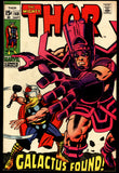 Thor #168 Marvel 1969 (FN+) 1st App. of Thermal Man - Galactus App.