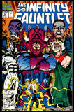 Infinity Gauntlet #5 Marvel 1991 (NM+) George Perez Galactus Cover