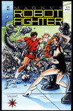 Magnus Robot Fighter #1 Valiant 1991 (NM+) w/Card Attachments
