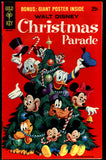 Walt Disney Christmas Parade #7 Gold Key 1970 (VF-) Poster Inside!