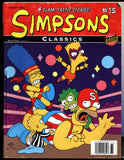 Simpson's Classics #15 Winter 2007 Bongo NEWSSTAND Cover Detached