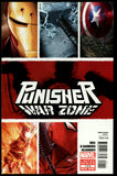 Punisher: War Zone Limited Series #1-#5 Set Marvel 2012 (NM)
