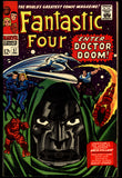 Fantastic Four #57 Marvel 1966 (VF) Iconic Doctor Doom Cover