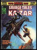 Savage Tales Annual #1 Curtis 1975 (VG/FN) Ka-Zar Cover