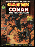 Savage Tales Featuring Conan #2 Curtis 1973 (VF) Barry Windsor Smith