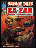 Savage Tales #7 Curtis 1974 (VF/VF+) Boris Vallejo Cover