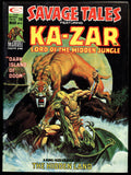 Savage Tales #9 Curtis 1975 (VF) Mike Kaluta Painted Ka-Zar Cover