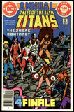 Tales of the Teen Titans #42 - #44 + Annual 3 (NM) Judas Contract Nightwing