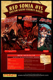 Red Sonja #14 Dynamite 2005 (NM) 1:15 Jones Virgin Variant Cover