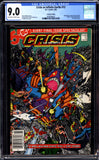 Crisis On Infinite Earths #12 CGC 9.0 (1986) Canadian Price Variant