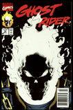 Ghost Rider #15 Marvel 1991 (NM) Glow in the Dark Cover - NEWSSTAND