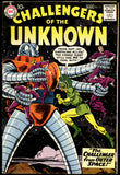 Challengers of the Unknown #12 DC 1960 (FN-) Alien Sci-Fi Cover