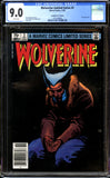 Wolverine Limited Series #3 CGC 9.0 (1982) Canadian Price Variant CPV