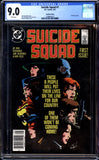 Suicide Squad #1 CGC 9.0 (1987) Canadian Price Variant CPV