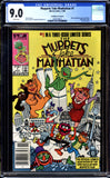 Muppets Take Manhattan #1 CGC 9.0 (1984) Canadian Price Variant CPV