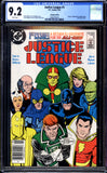Justice League #1 CGC 9.2 (1987) Canadian Price Variant CPV