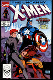 Uncanny X-Men #268 Marvel 1990 (VF/NM) Iconic Cover Art by Jim Lee