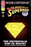 Adventures of Superman #501 DC 1993 (NM) Signed by Tom Grummett No COA
