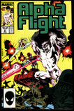 Alpha Flight #51 1987 (NM) 1st Jim Lee Published Artwork