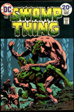 Swamp Thing #10 DC 1974 (FN) Final Wrightson Art On A Swamp Thing Title