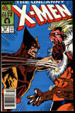 Uncanny X-Men #222 (FN/VF) Marvel 1987 Newsstand!