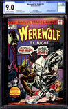 Werewolf by Night #32 CGC 9.0 (1975) Origin & 1st App. of Moon Knight